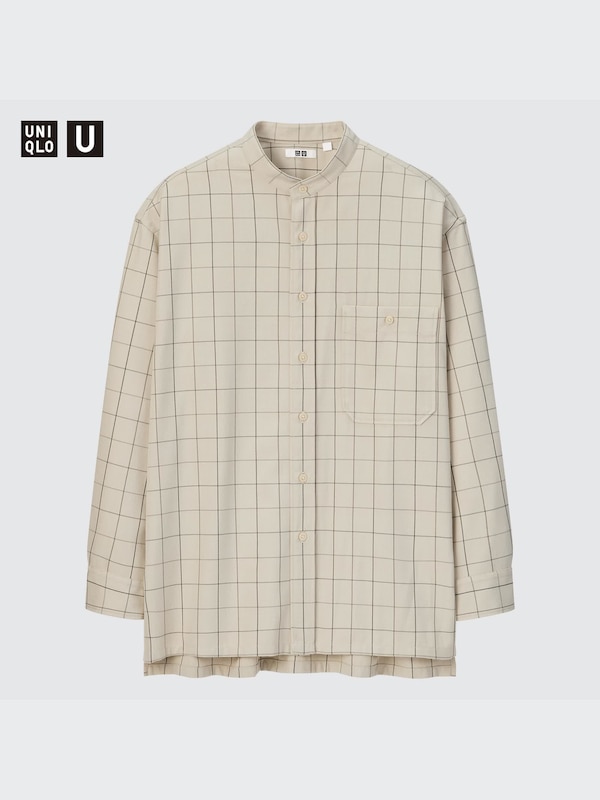 U Flannel Oversized Checked Shirt