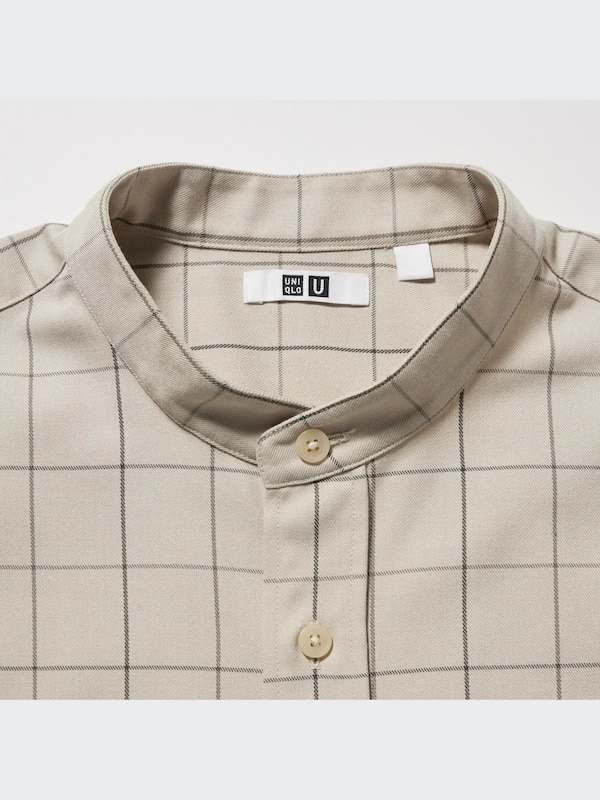 U Flannel Oversized Checked Shirt