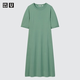 U AIRism Cotton Short-Sleeve Dress