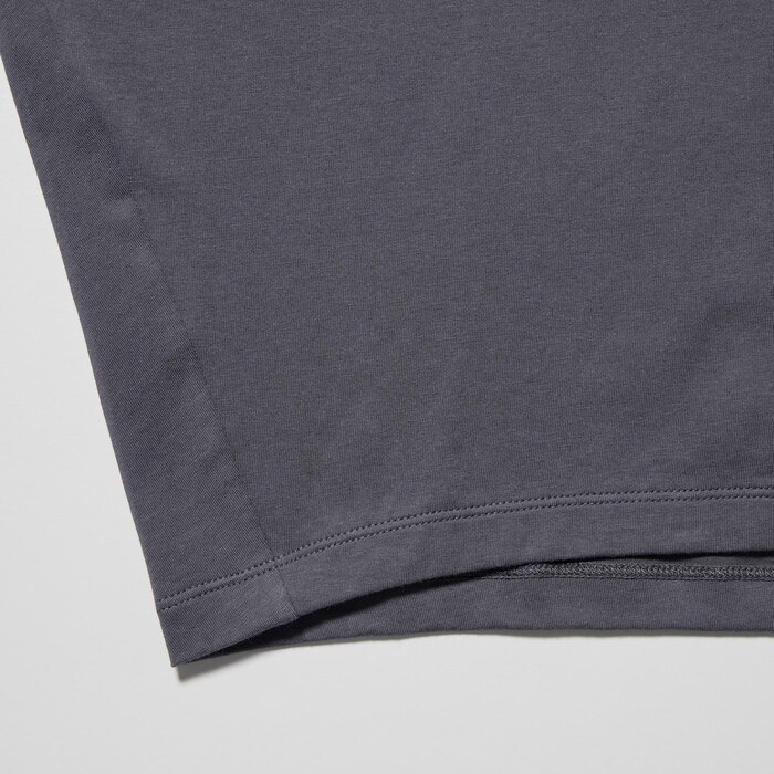 Smooth Cotton Volume 3/4-Sleeve T-Shirt | UNIQLO US