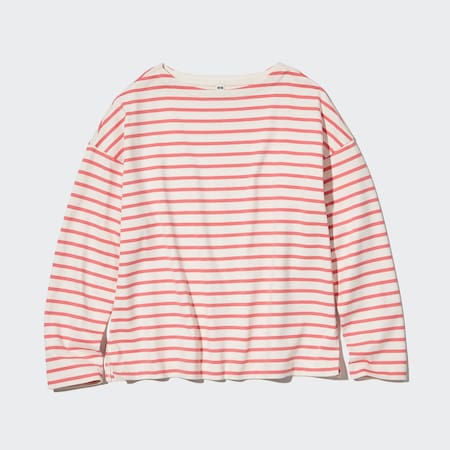 Striped Long Sleeved T-Shirt | UNIQLO UK
