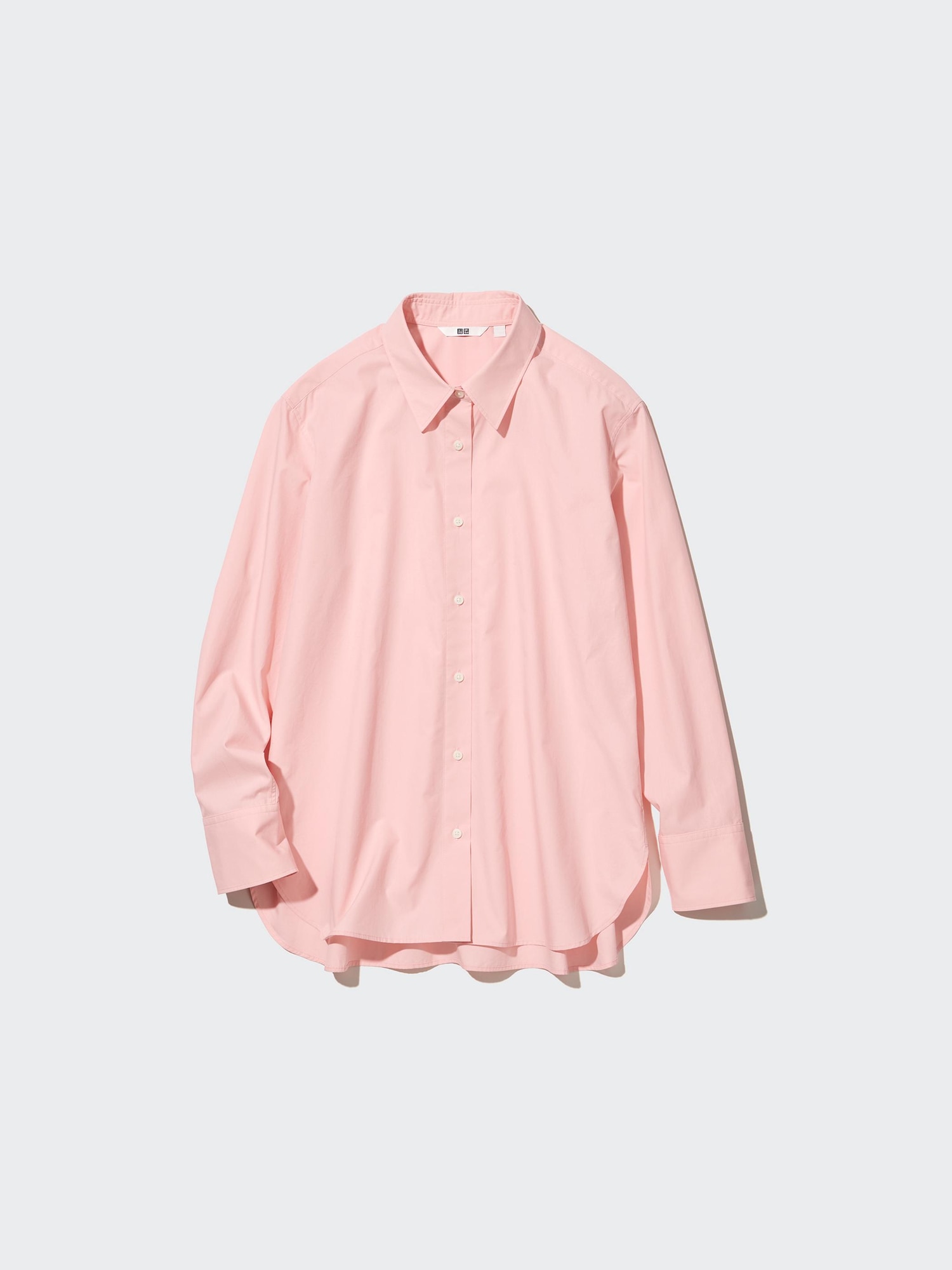 Cotton Long-Sleeve Shirt | UNIQLO US