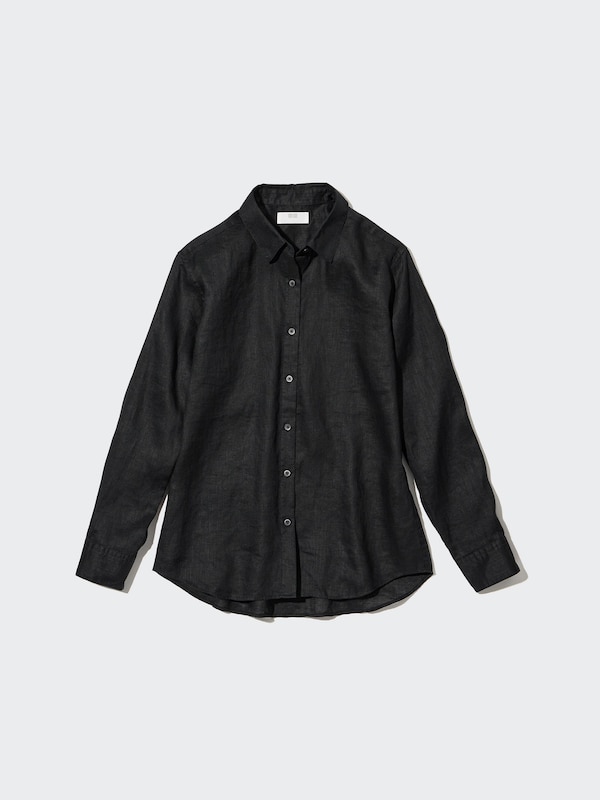 Premium Linen Long-Sleeve Shirt