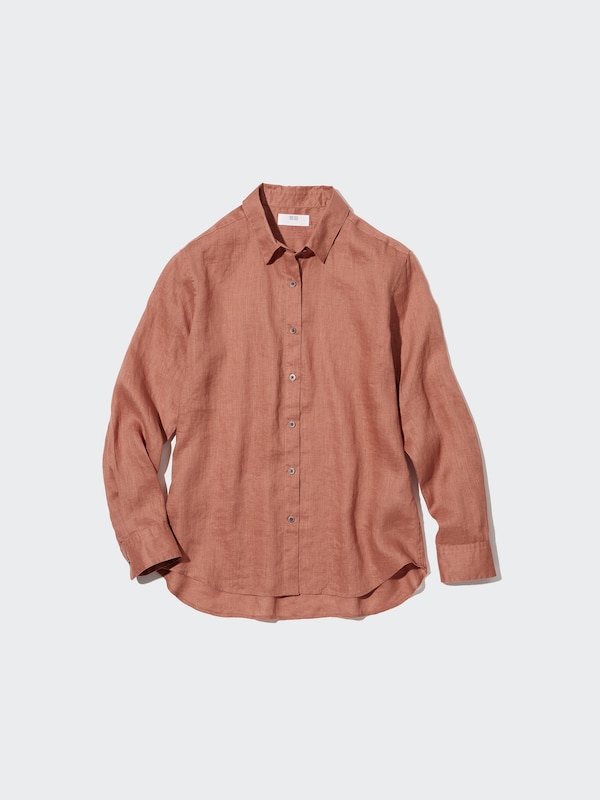 Premium Linen Long-Sleeve Shirt