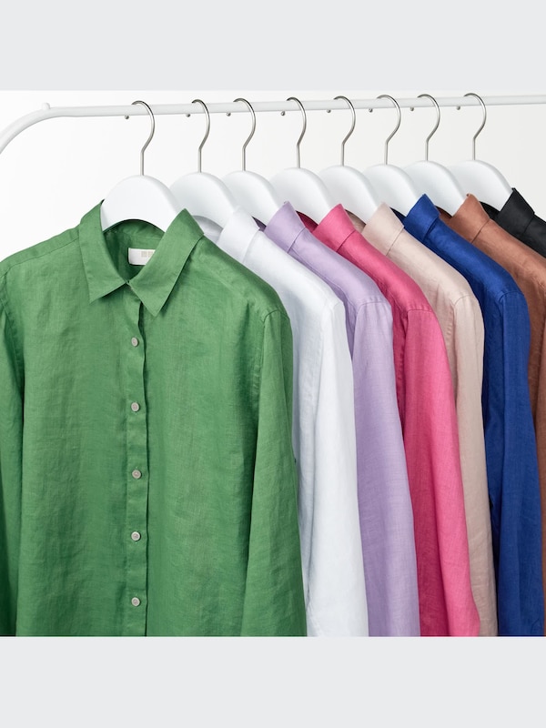 Premium Linen Long-Sleeve Shirt
