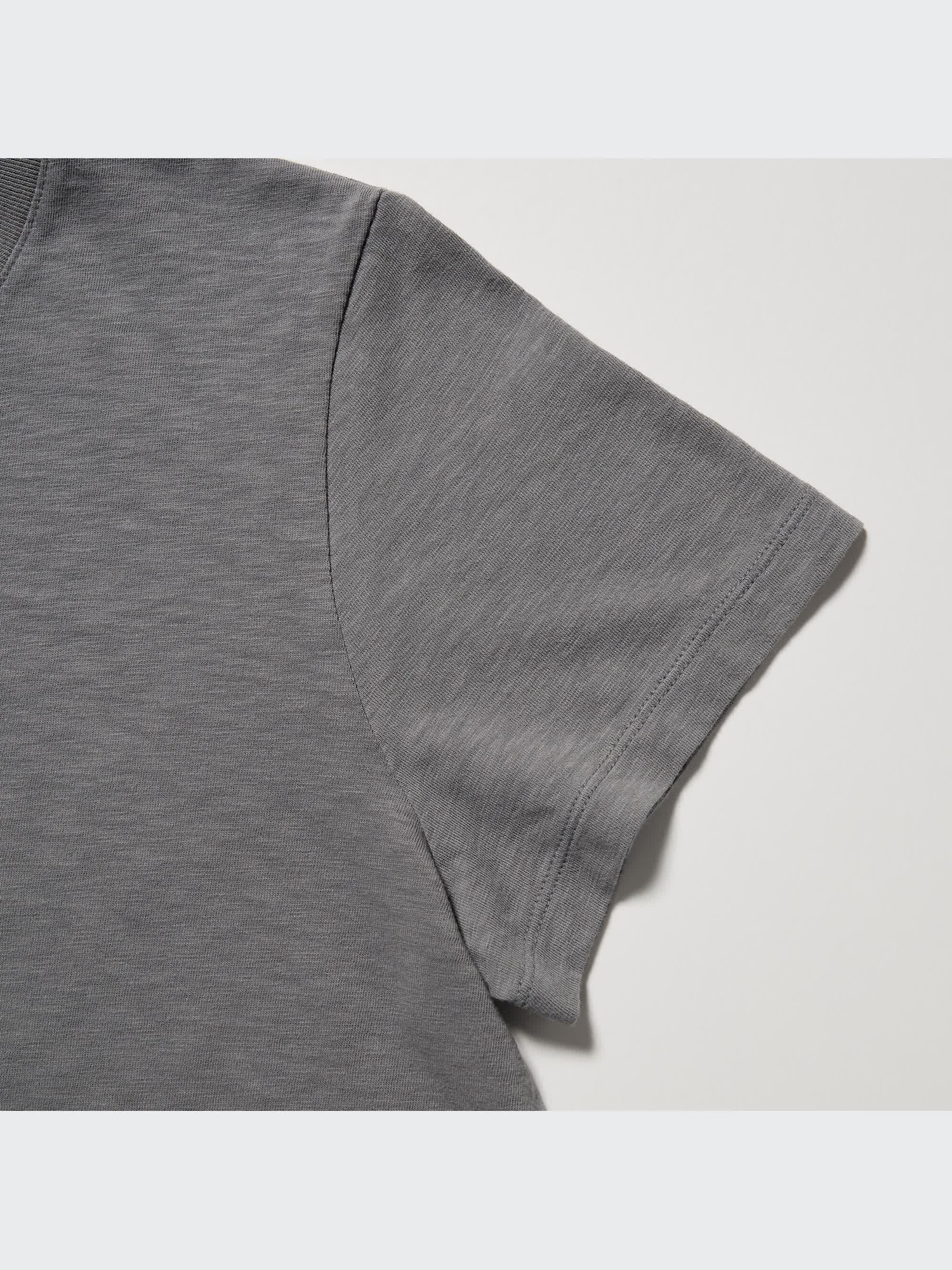 【U LAN】Land semi-crop over short sleeves London Silver Print Semi-Crop Short Sleeve - ULAN | 60