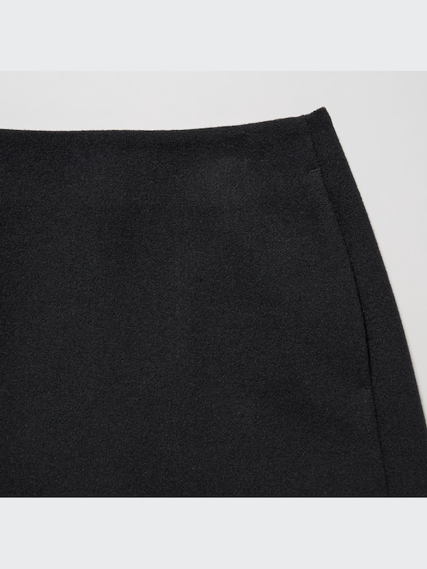 Wool Blend Mini Skirt