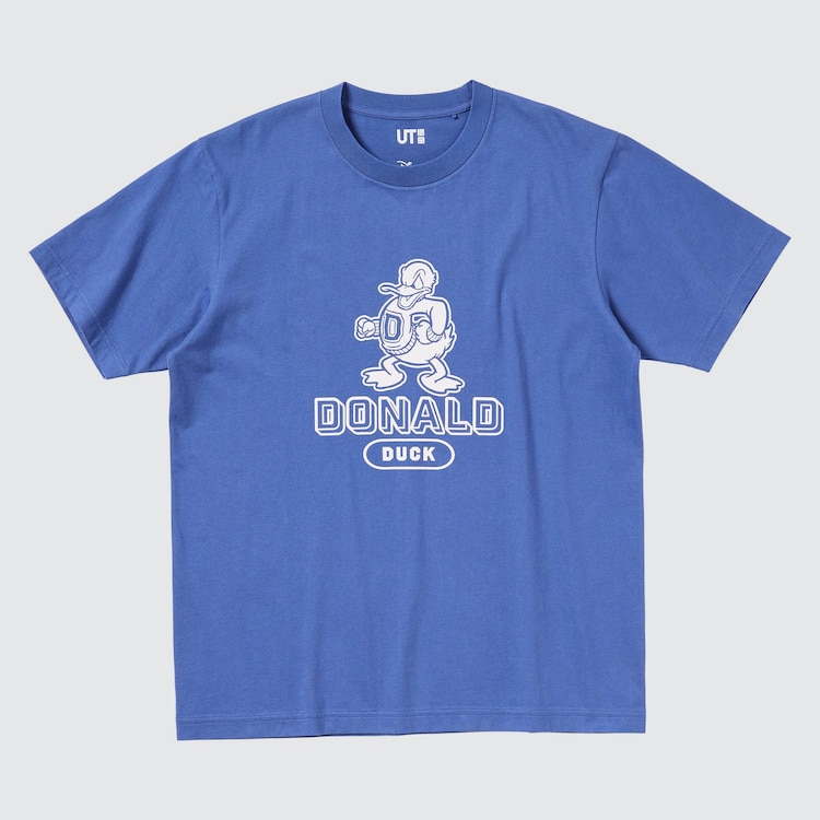 Women's Disney Mickey & Squad T-Shirt in White/Blue - Size Small