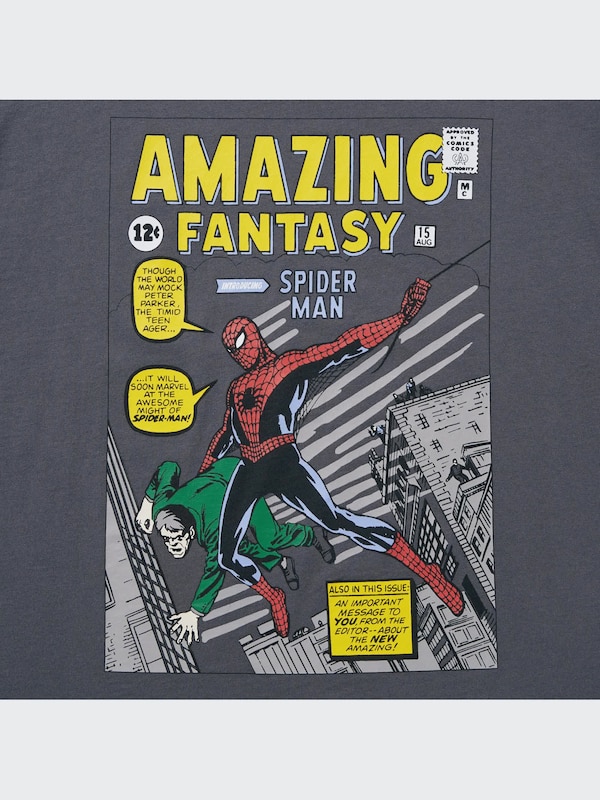 Spider-Man 60th Anniversary Amazing Years UT (Short-Sleeve Graphic T-Shirt)