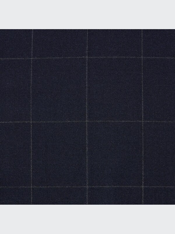 Smart Ankle Pants (2-Way Stretch, Windowpane)