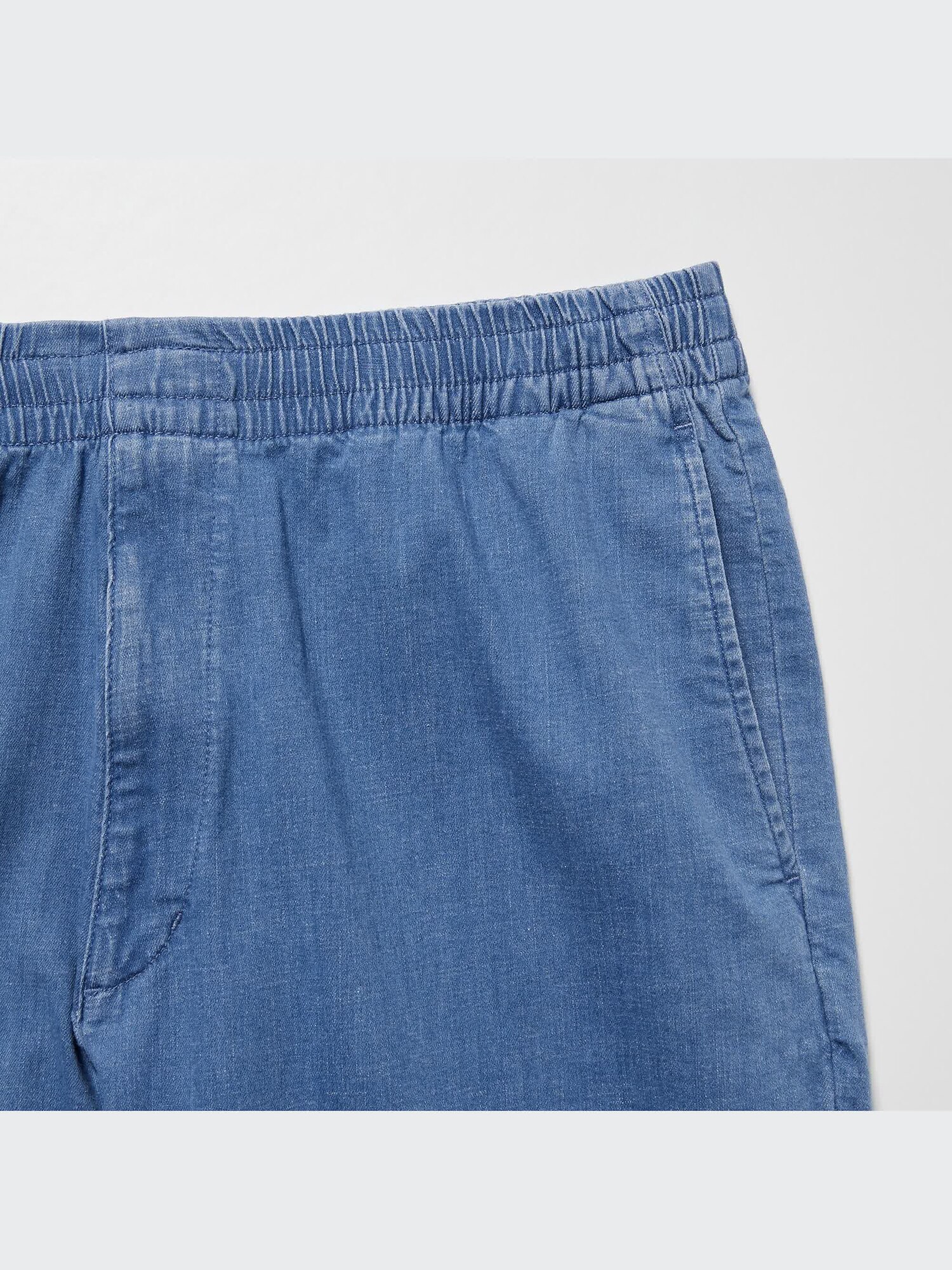 Cotton Relaxed Ankle Pants (Denim) | UNIQLO US