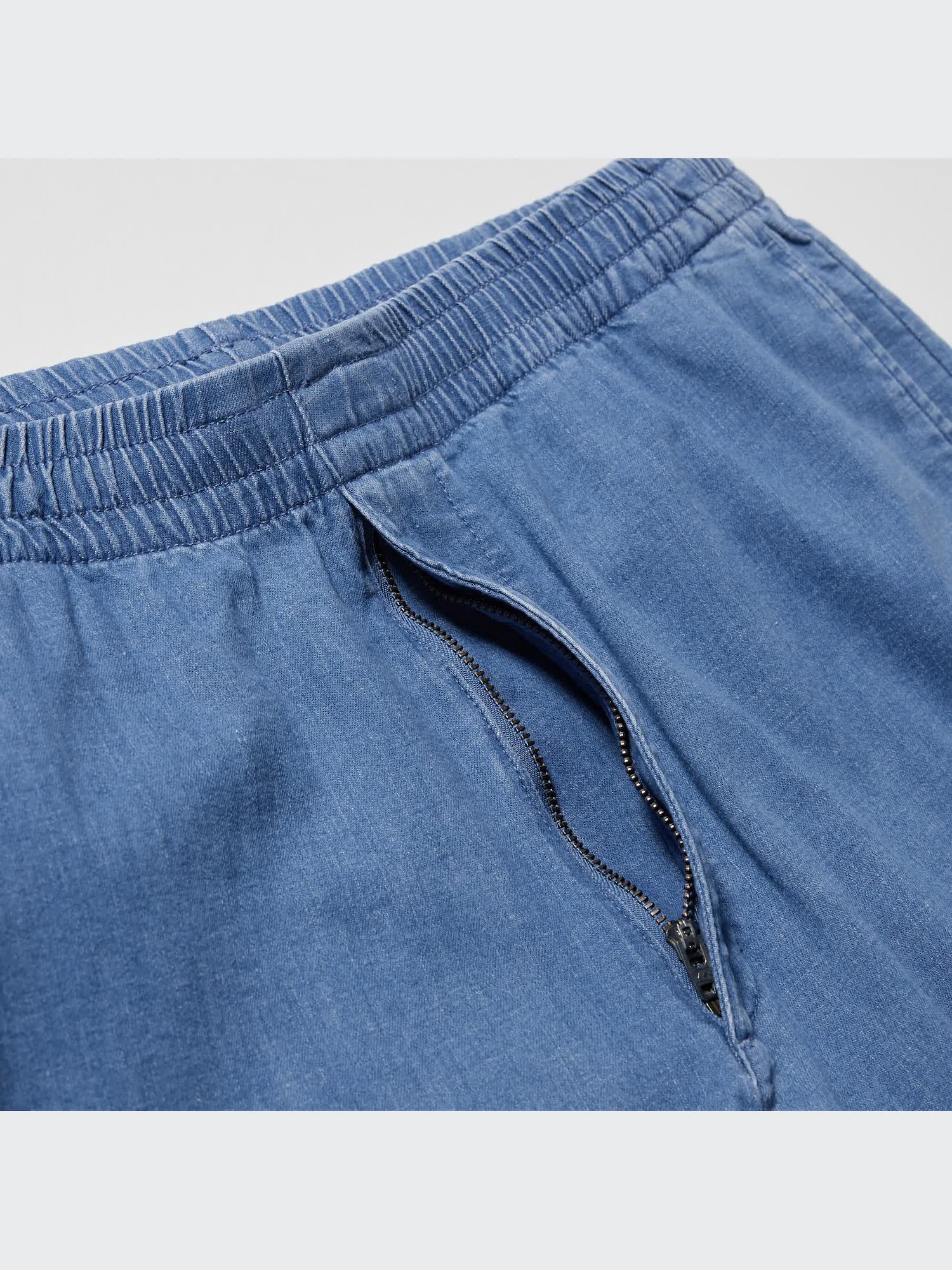 Men's Cotton Relaxed Ankle Pants (Denim) | UNIQLO US