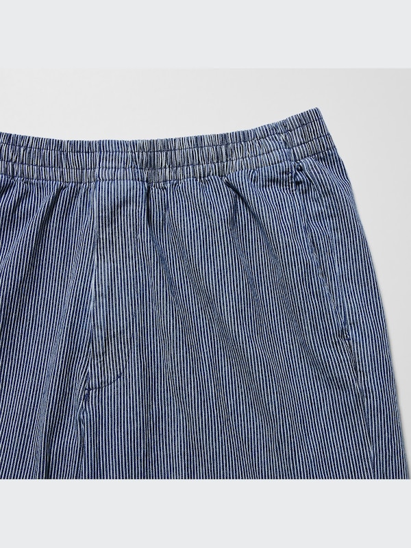 Cotton Relaxed Ankle Pants (Hickory)
