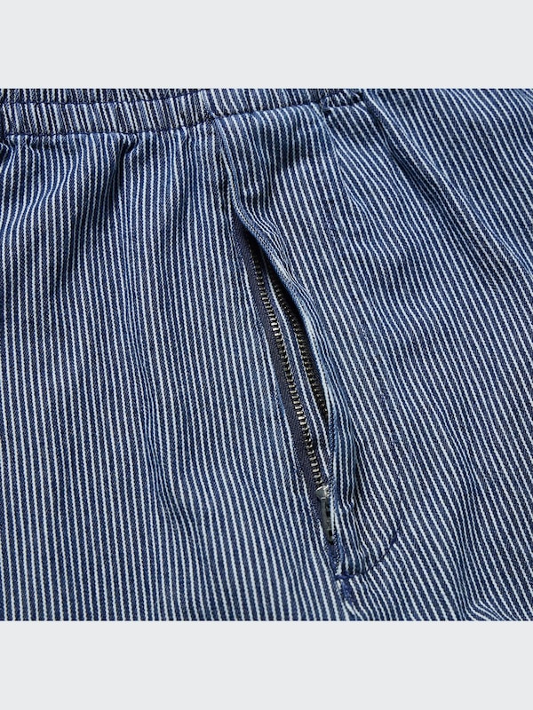 Cotton Relaxed Ankle Pants (Hickory)