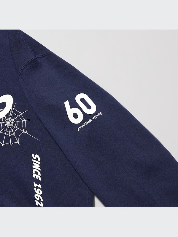 Spider-Man 60th Anniversary Amazing Years Long-Sleeve Sweat Pullover Hoodie