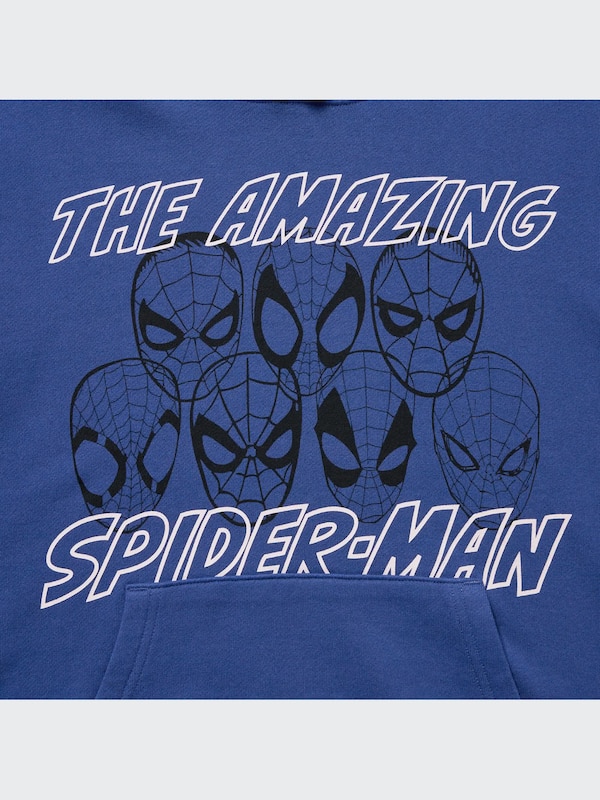 Spider-Man 60th Anniversary Amazing Years Long-Sleeve Sweat Pullover Hoodie