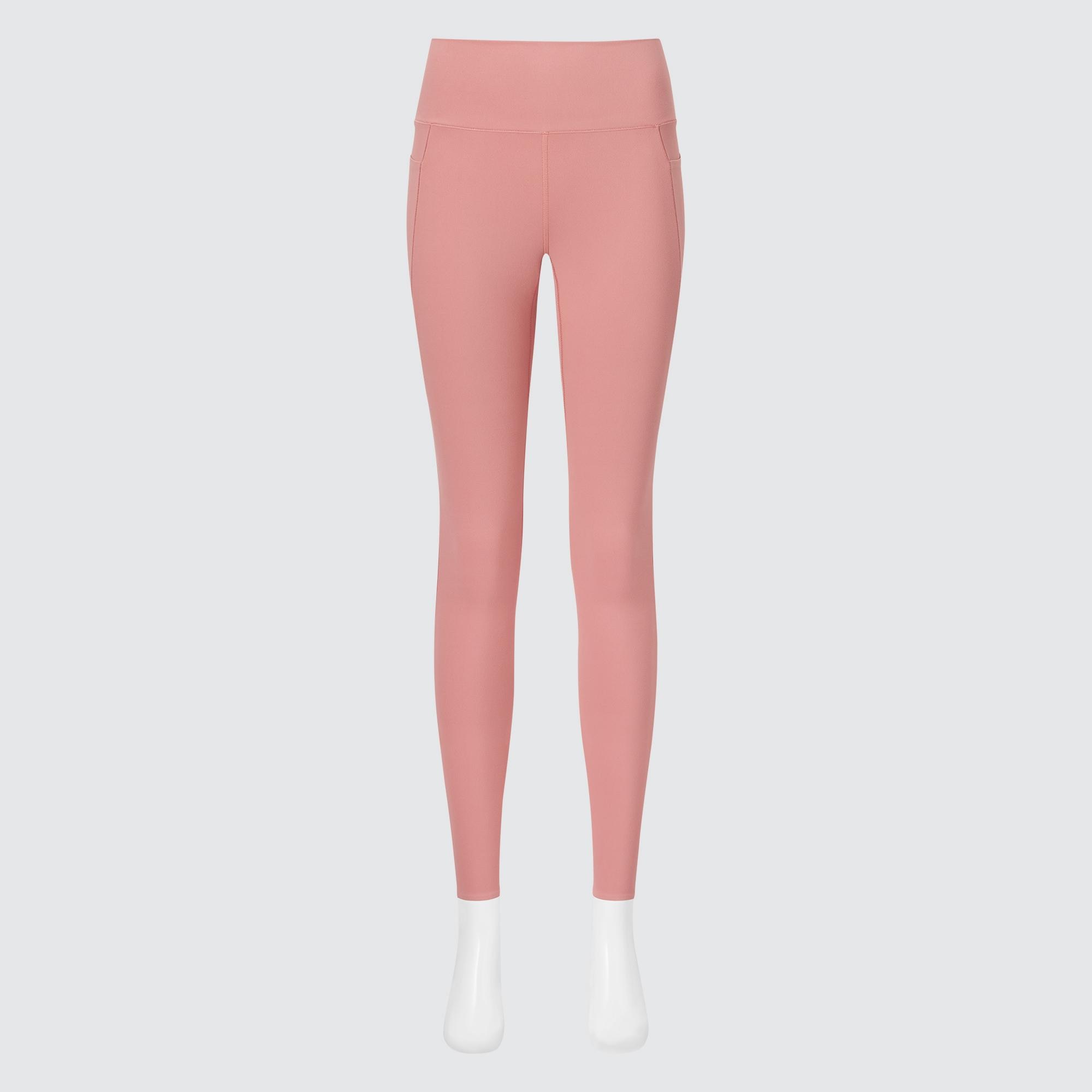 Women's UNIQLO US Airism Uv Protection Pocketed Soft Leggings with  Quick-Drying