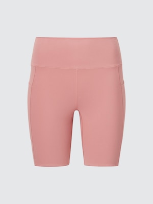 AIRism Soft Pocket Biker Shorts (8")