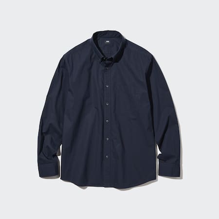 Extra Fine Cotton Broadcloth Long Sleeve Shirt
