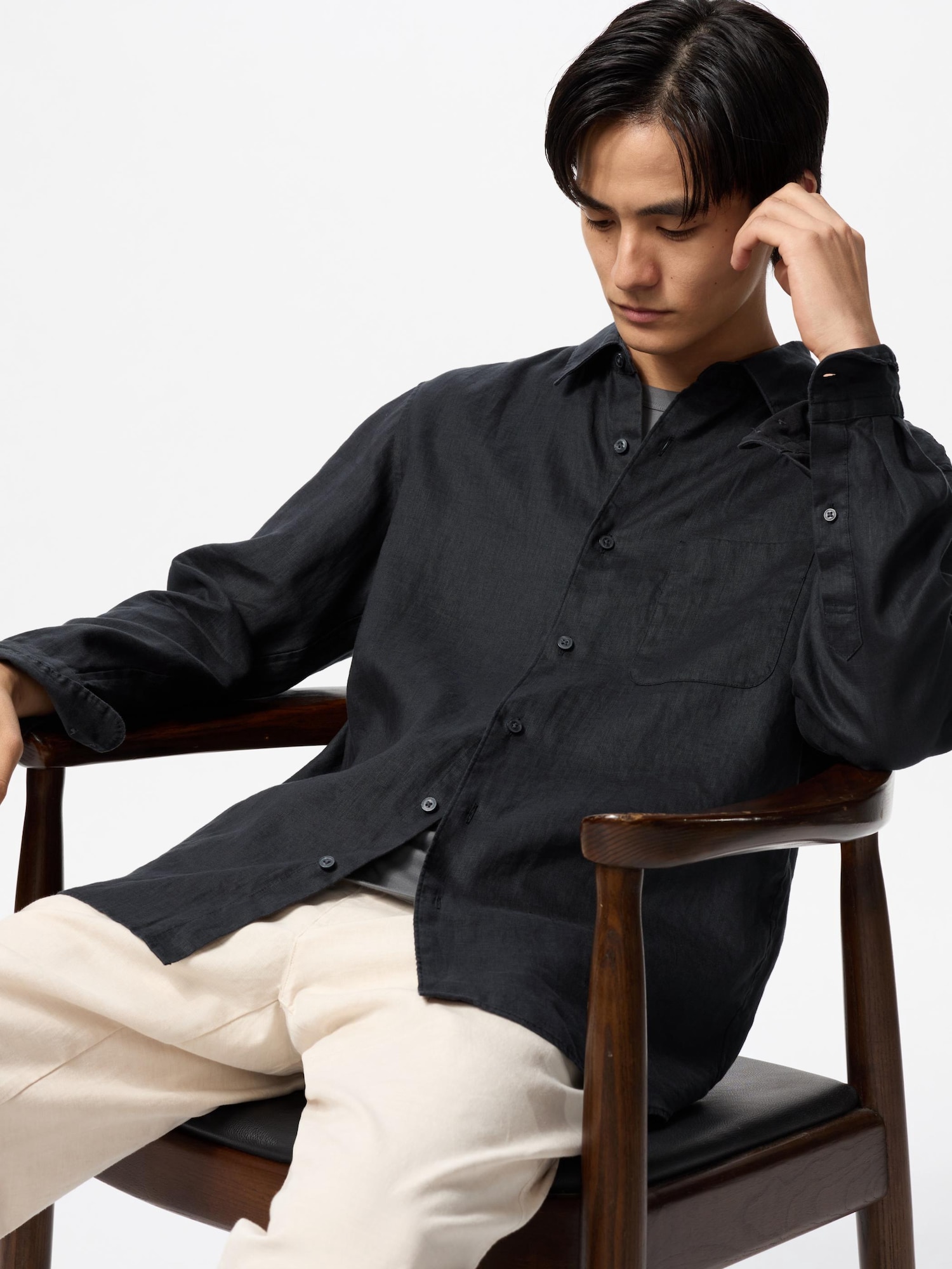 Button down uniqlo online