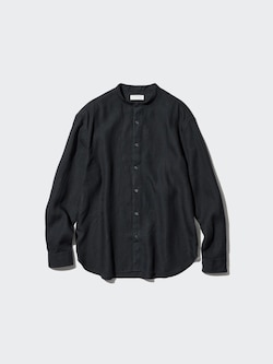 100% Premium Linen Shirt (Grandad Collar)