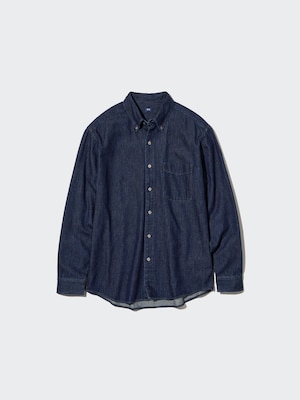 Denim Long-Sleeve Shirt