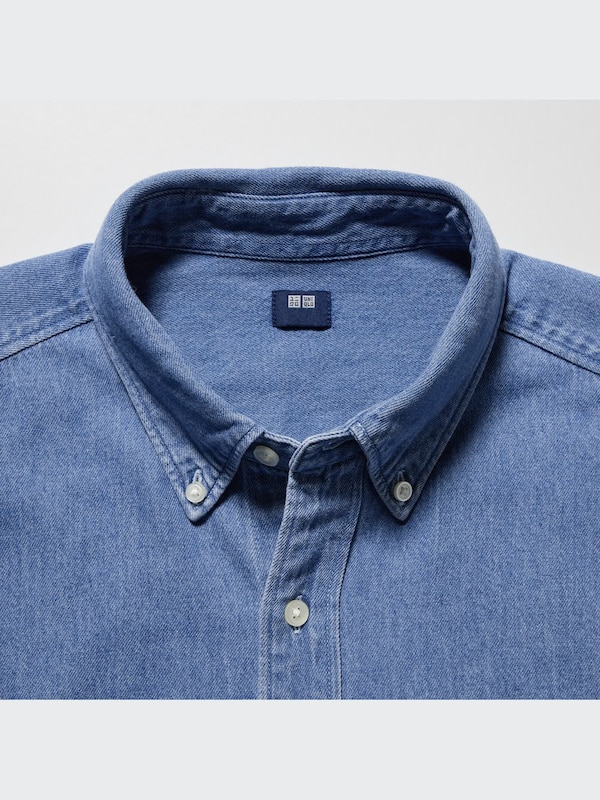 Denim Long-Sleeve Shirt