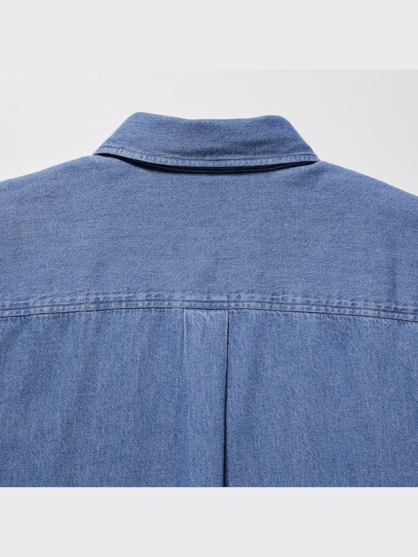 Denim Long-Sleeve Shirt