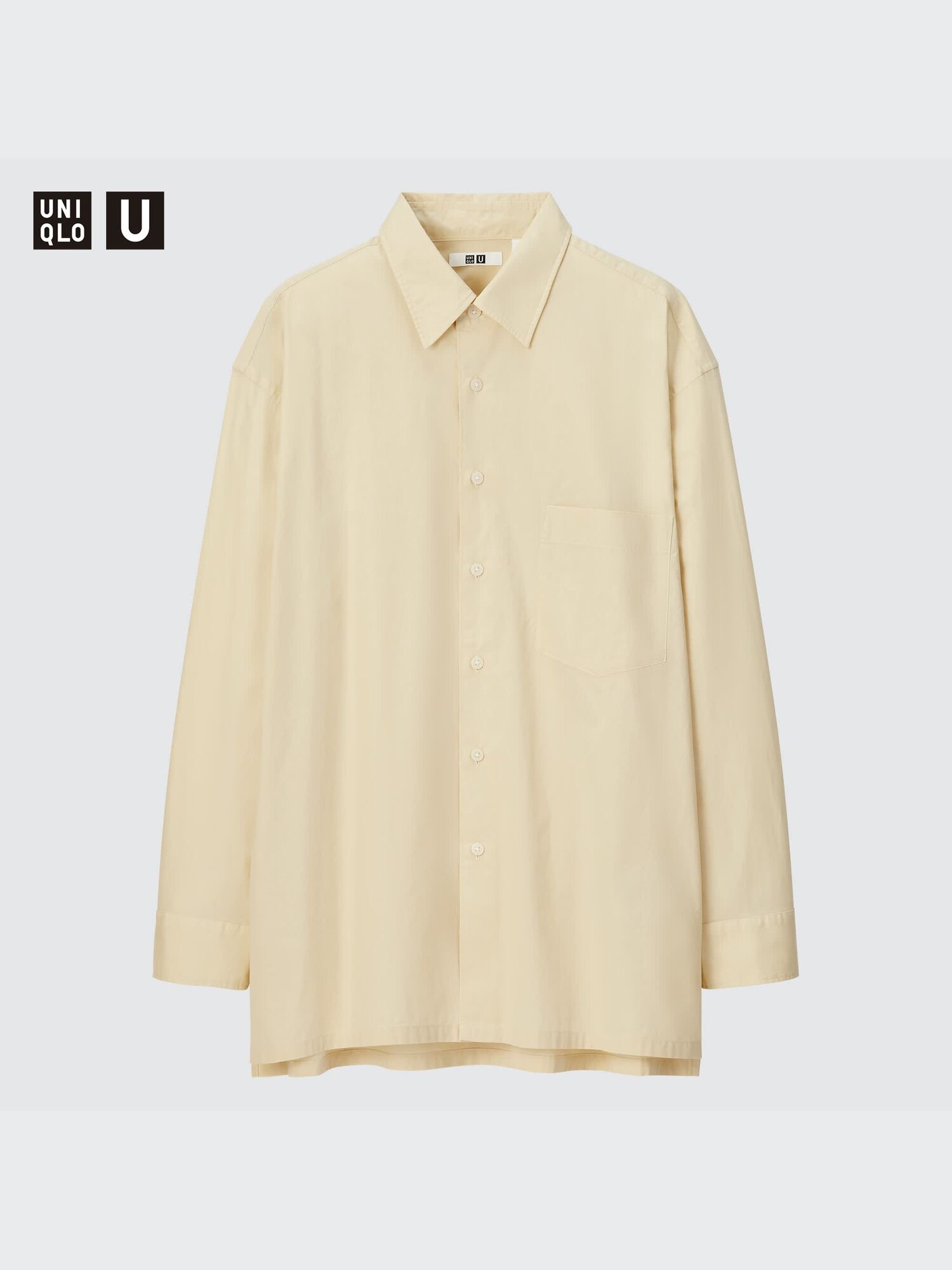 U Oversized Long-Sleeve Shirt | UNIQLO US