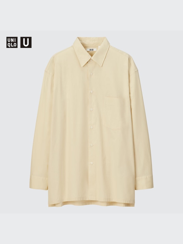 U Oversized Long-Sleeve Shirt