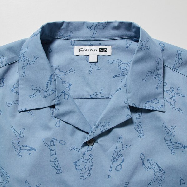 Open Collar Short-Sleeve Shirt (Tennis) (JW Anderson) | UNIQLO US