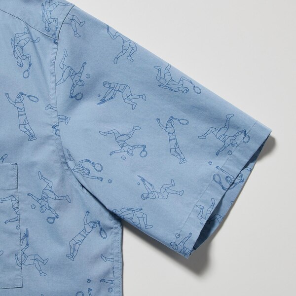 Open Collar Short-Sleeve Shirt (Tennis) (JW Anderson) | UNIQLO US
