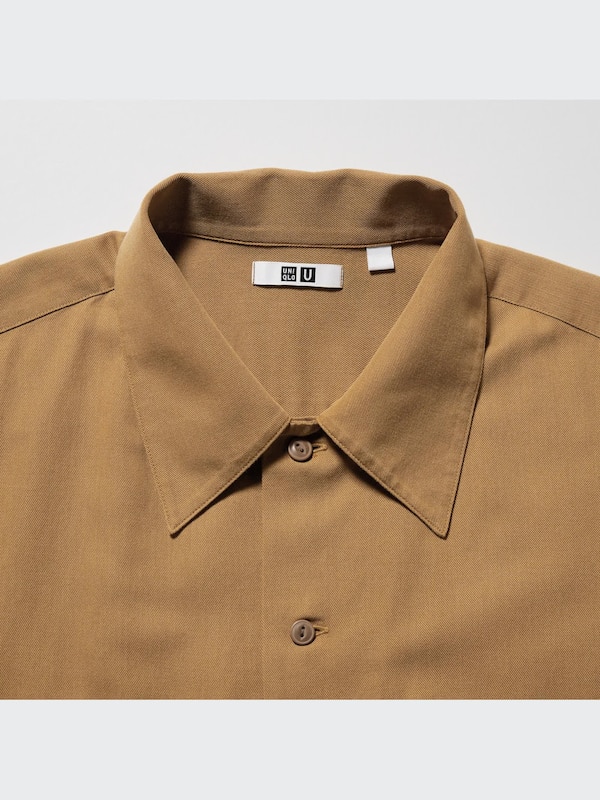 U Oversized Work Short-Sleeve Shirt