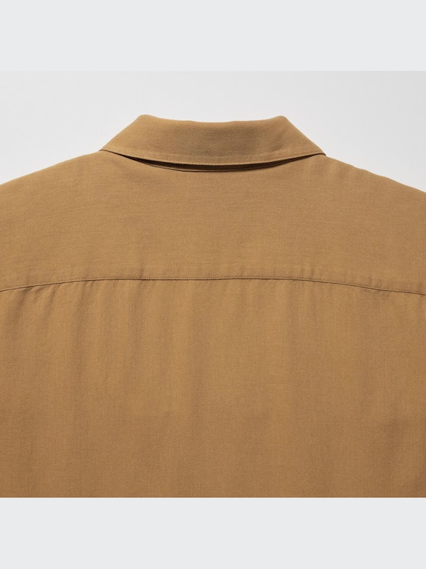U Oversized Work Short-Sleeve Shirt