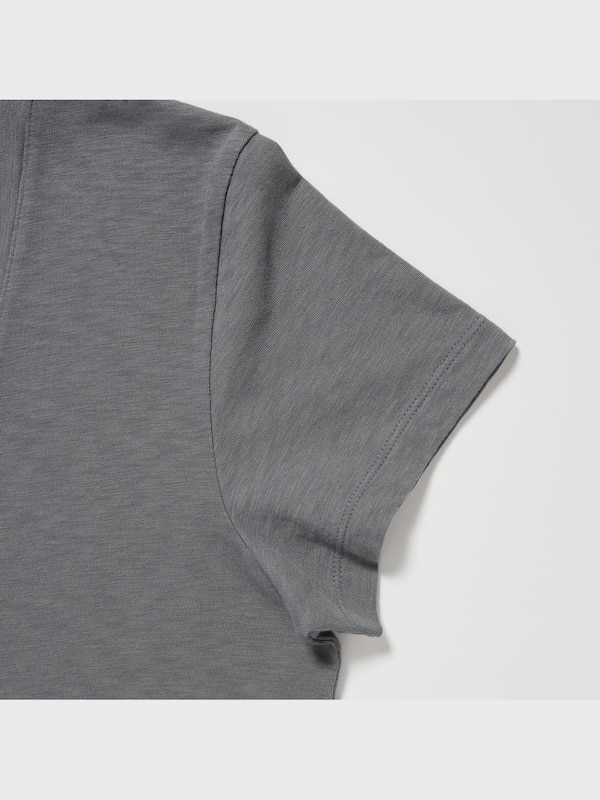 Slub Jersey V-Neck Short-Sleeve T-Shirt