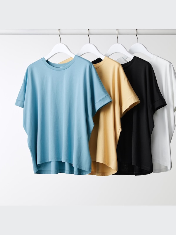 Cotton Oversized Short-Sleeve T-Shirt