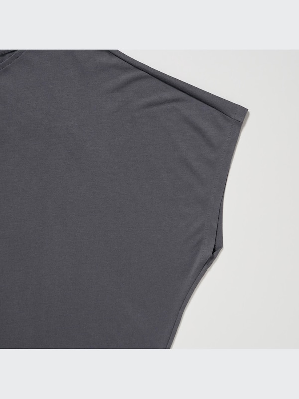 Drape Boat Neck Short Sleeved T-Shirt