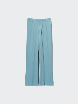 Pleated Straight Pants