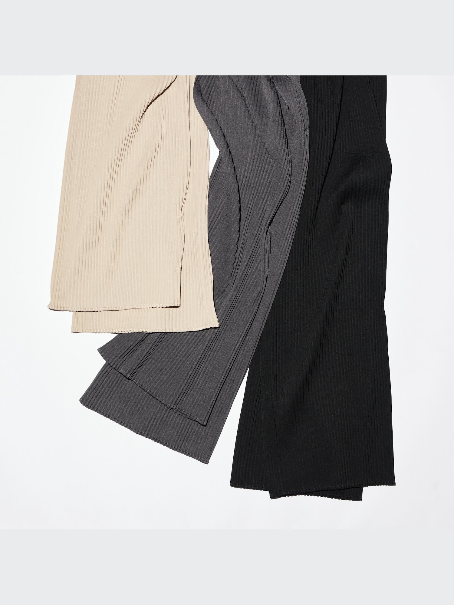 Pleated Straight Pants | UNIQLO US