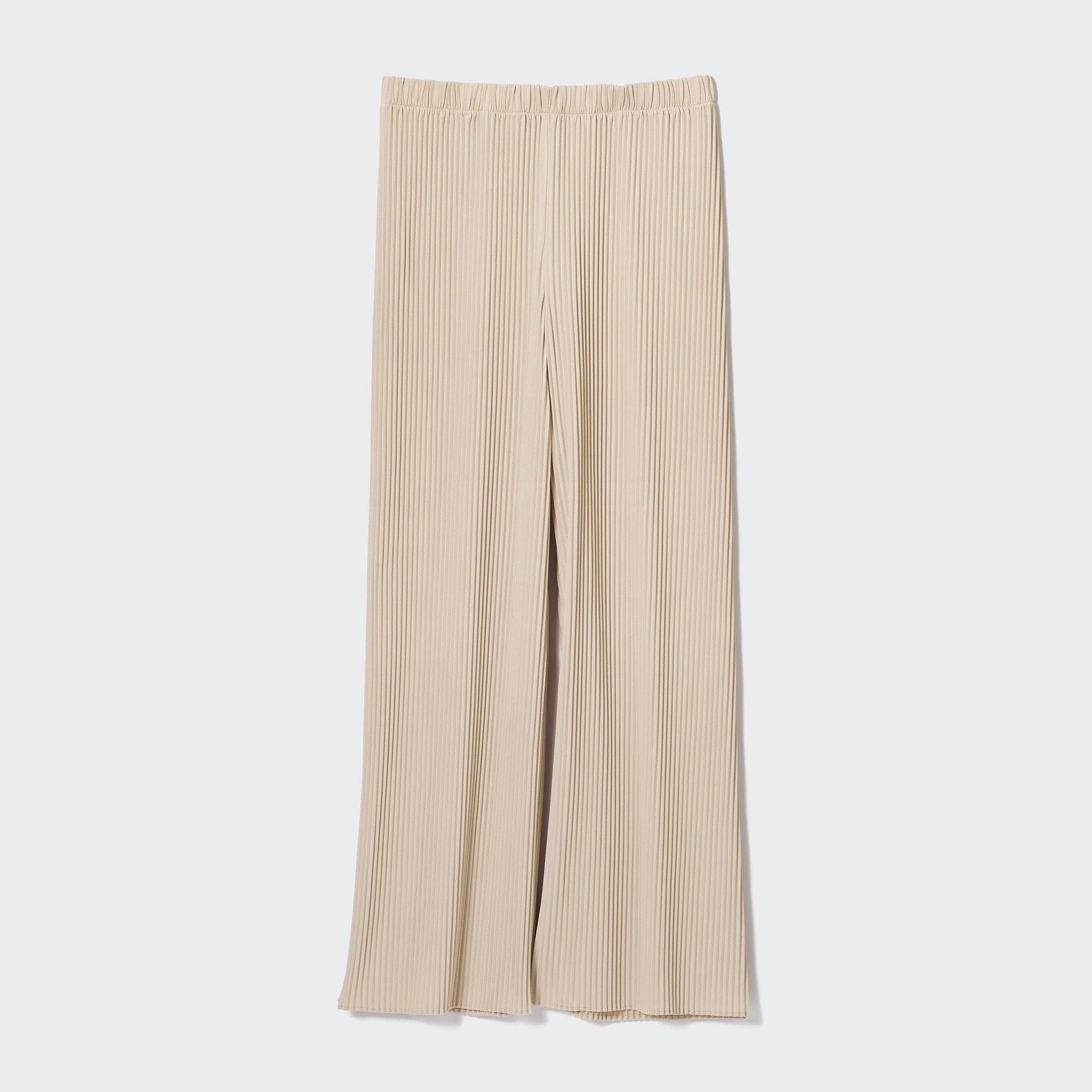 WOMEN PLEATED STRAIGHT PANTS