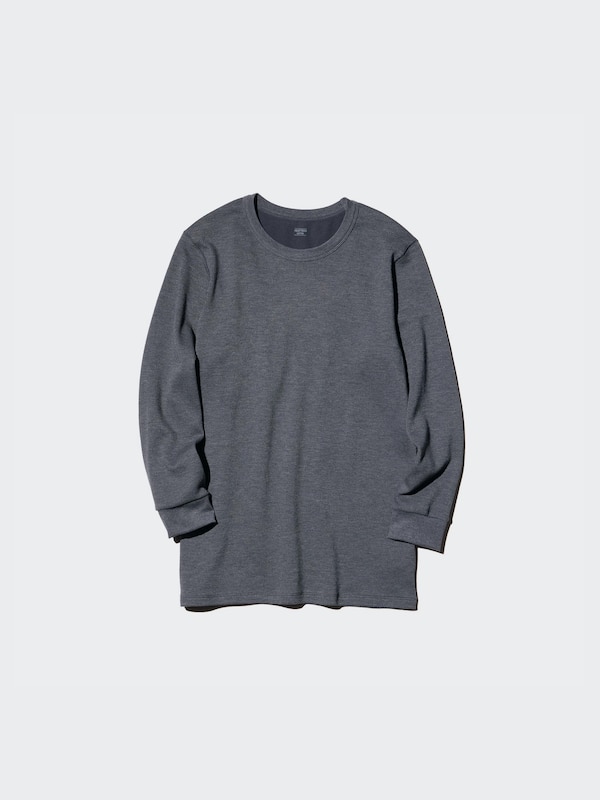 HEATTECH Cotton Waffle T-Shirt | Extra Warm