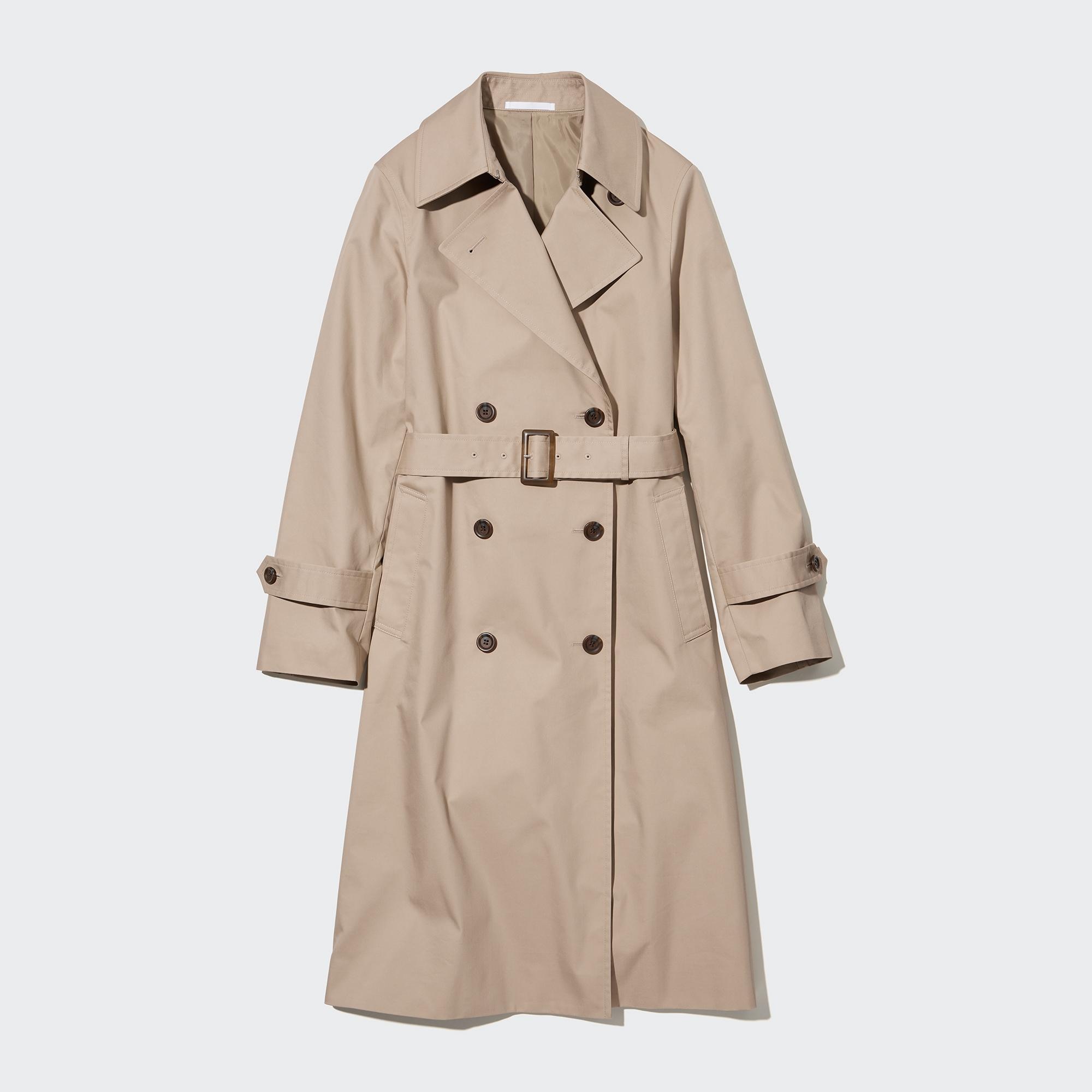 Uniqlo long shop coat womens