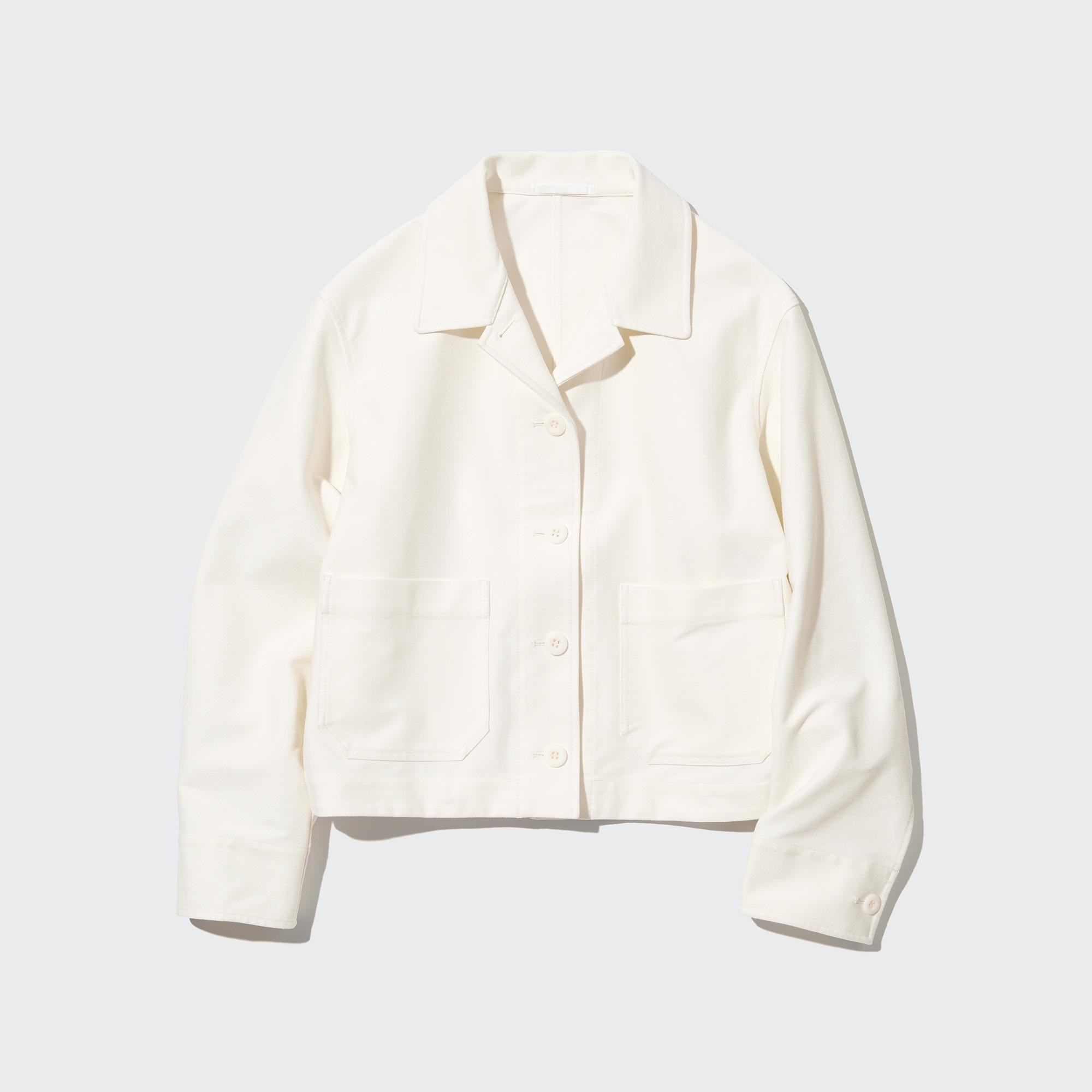 Jersey relaxed cheap jacket uniqlo