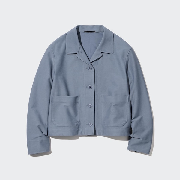 Jersey Relaxed Jacket | UNIQLO US