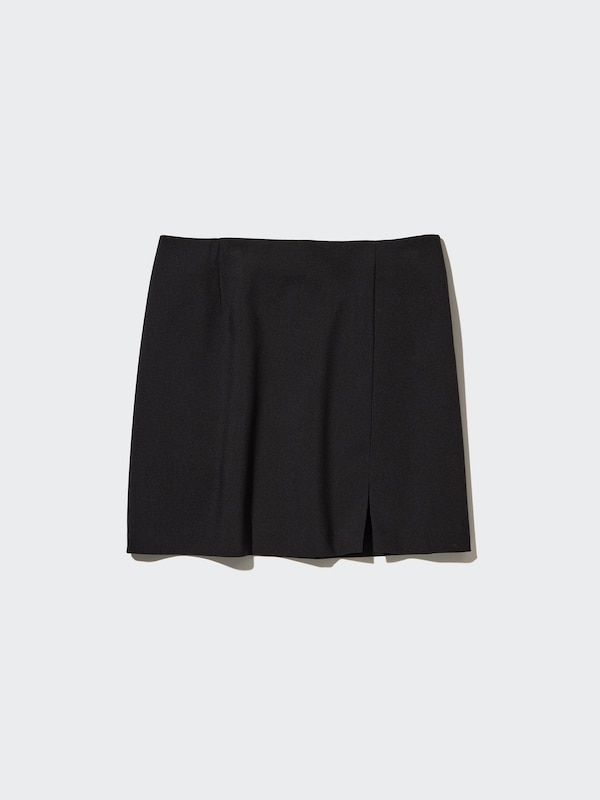 Slit Mini Skirt