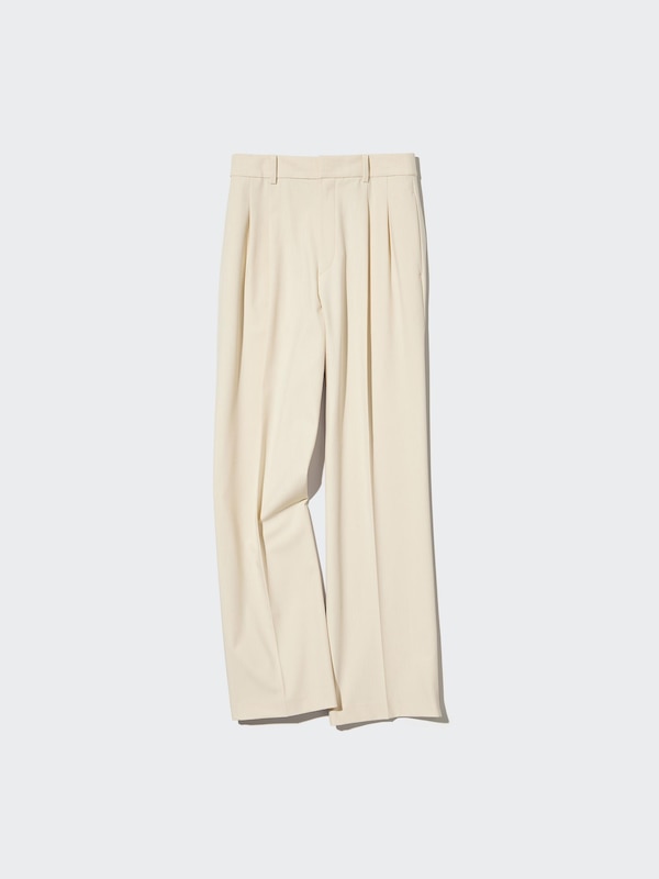 Pleated Wide Pants