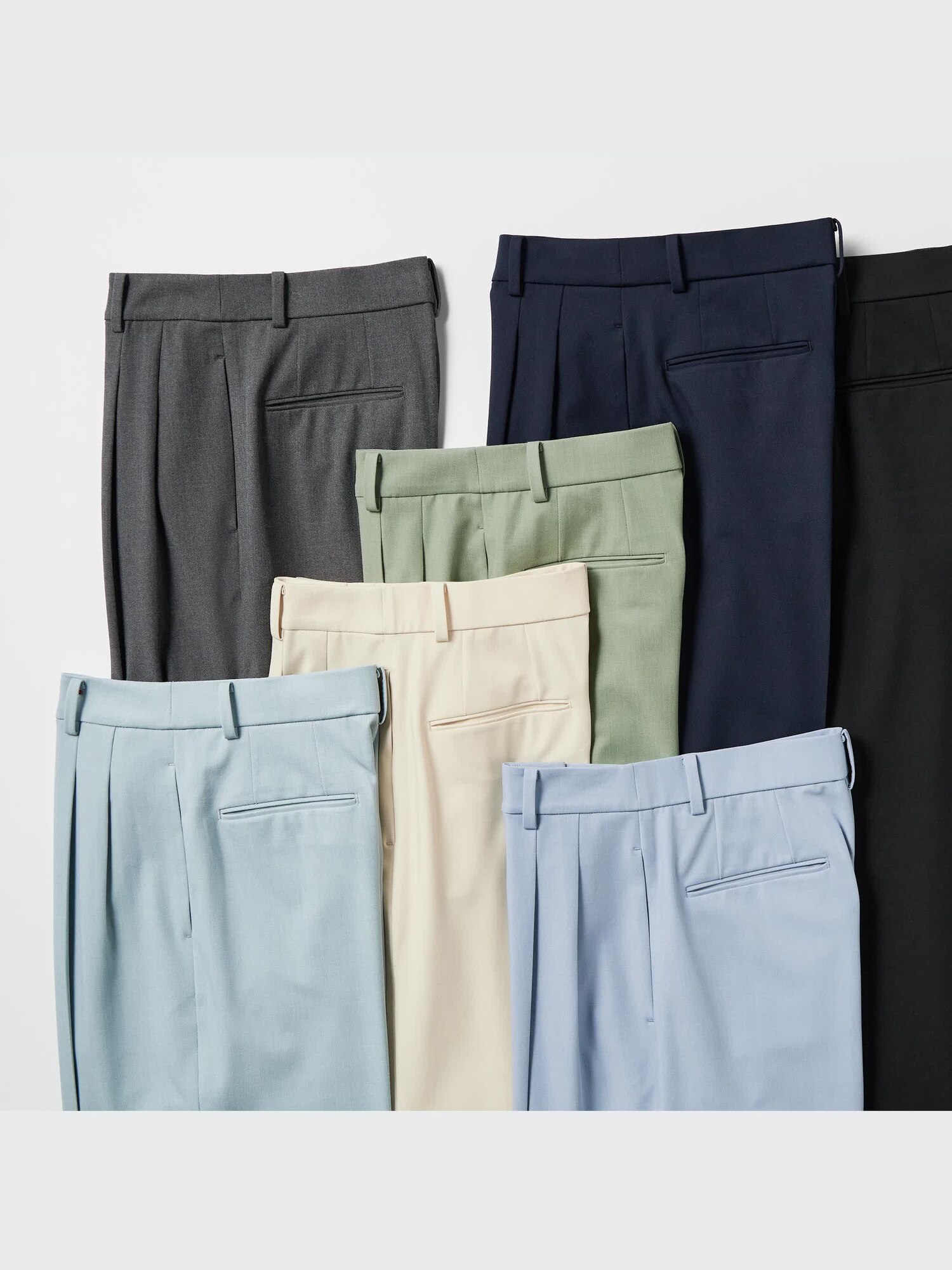 Pleated Wide Pants | UNIQLO US Pleated Wide Pants | UNIQLO US