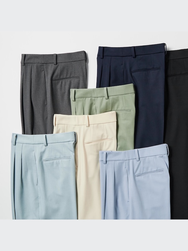 Pleated Wide Pants