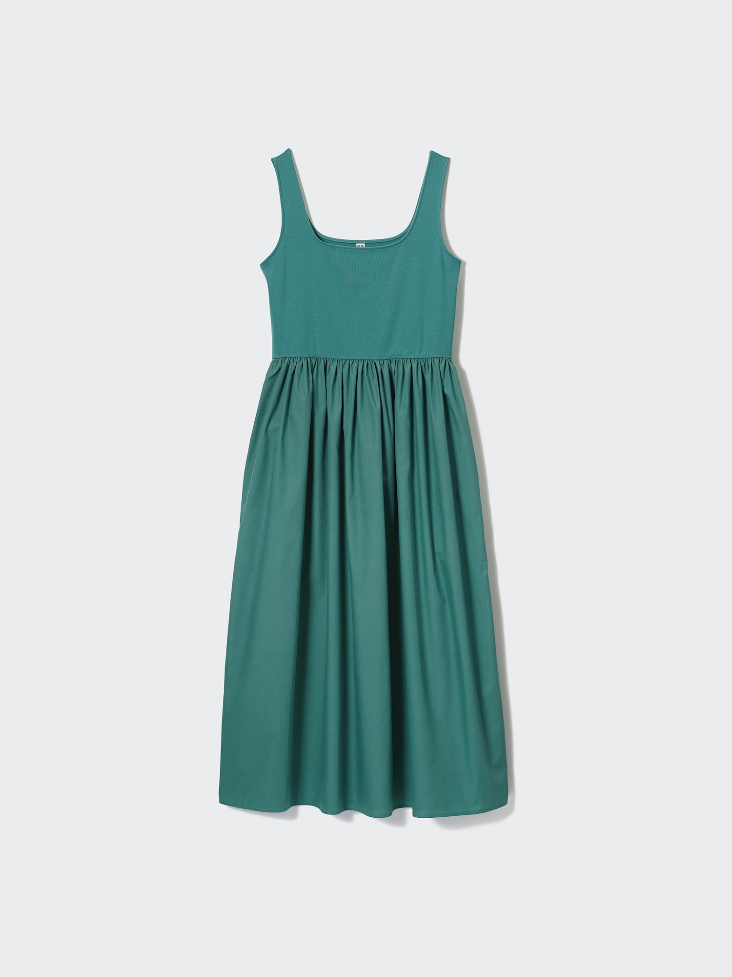 Combination Sleeveless Flare Dress | UNIQLO US