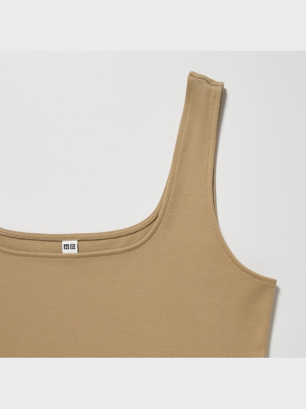 Combination Sleeveless Flare Dress